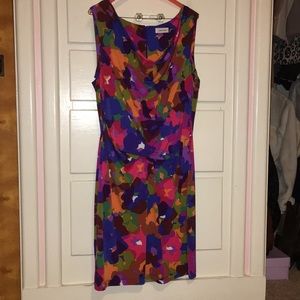Calvin Klein floral dress